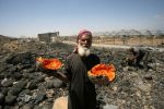 Kaputte Kürbisse: zerstörter Hof im Süden Gazas (Foto: Mohammed Al Baba/Oxfam) GazaHof