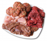 2012 kam in Deutschland weniger Fleisch auf den Teller (Foto: Thomas Weiss/pixelio.de) 2012 kam in Deutschland weniger Fleisch auf den Teller