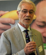 Herren wurde für seine Pionier- arbeit für eine nachhaltige Nahrungsversorgung geehrt (Foto: V. Gehrmann) Herren2