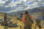 Kleinbauern im Hochland Perus - werden sie vom Freihandel profitieren? (Foto: Martin Necktru) Bauern Peru