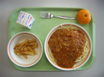 Viel Fleisch, wenig Gemüse (Foto: Ishikawa Ken/flickr) Lunch